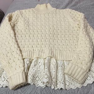 Rebecca Taylor sweater off white